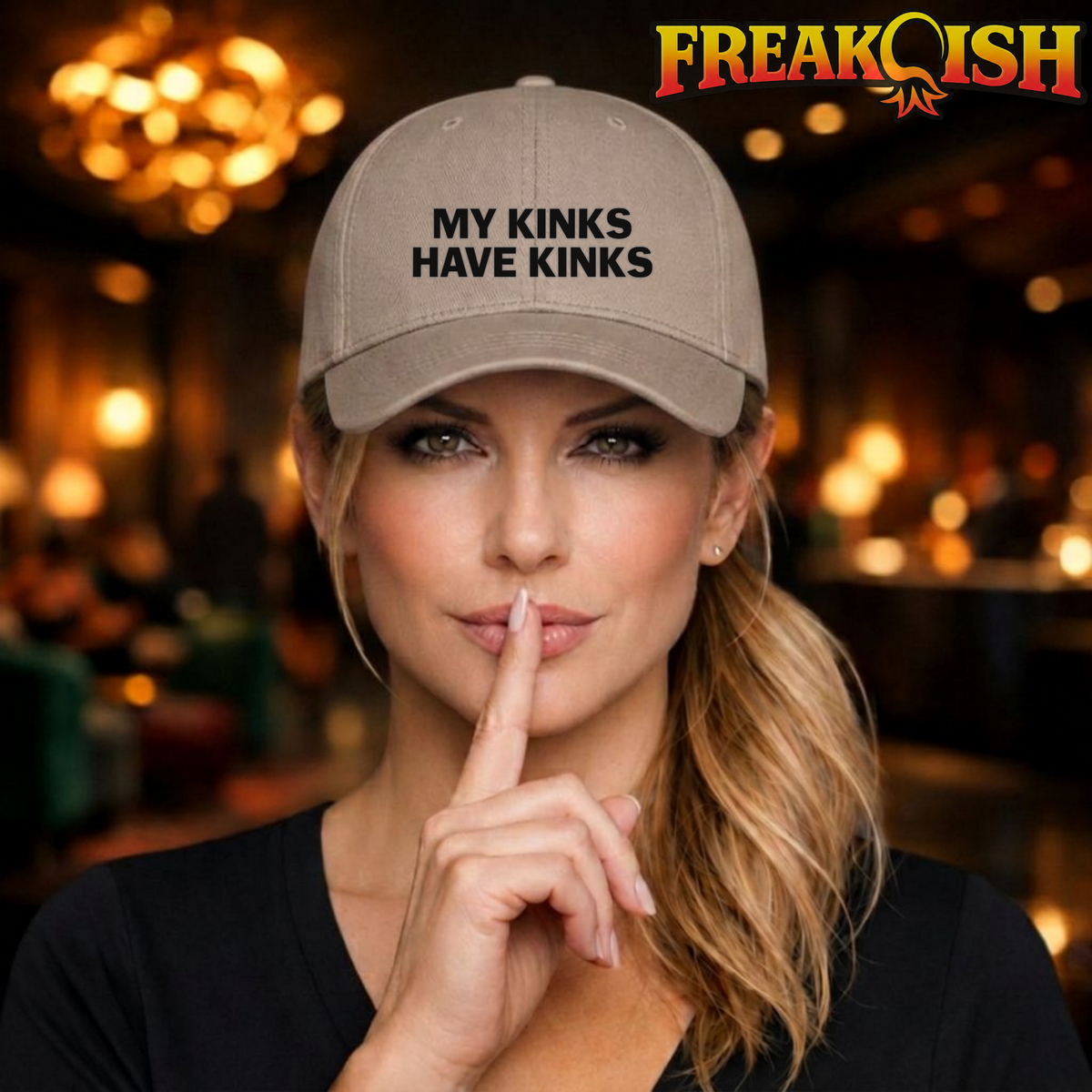 My Kinks Have Kinks Embroidered Hat | FREAK-ISH