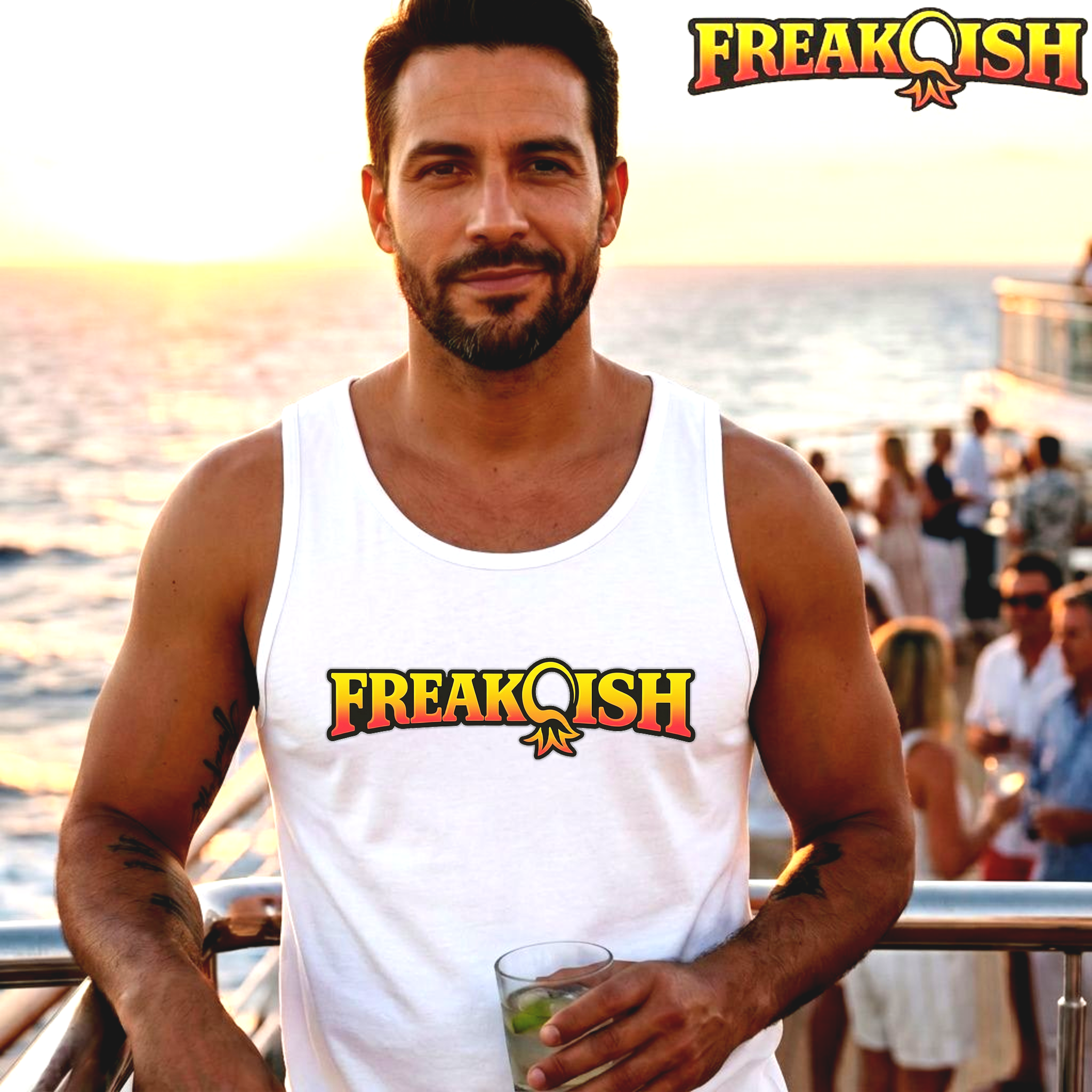 FREAK-ISH Logo Men's Tank | FREAK-ISH