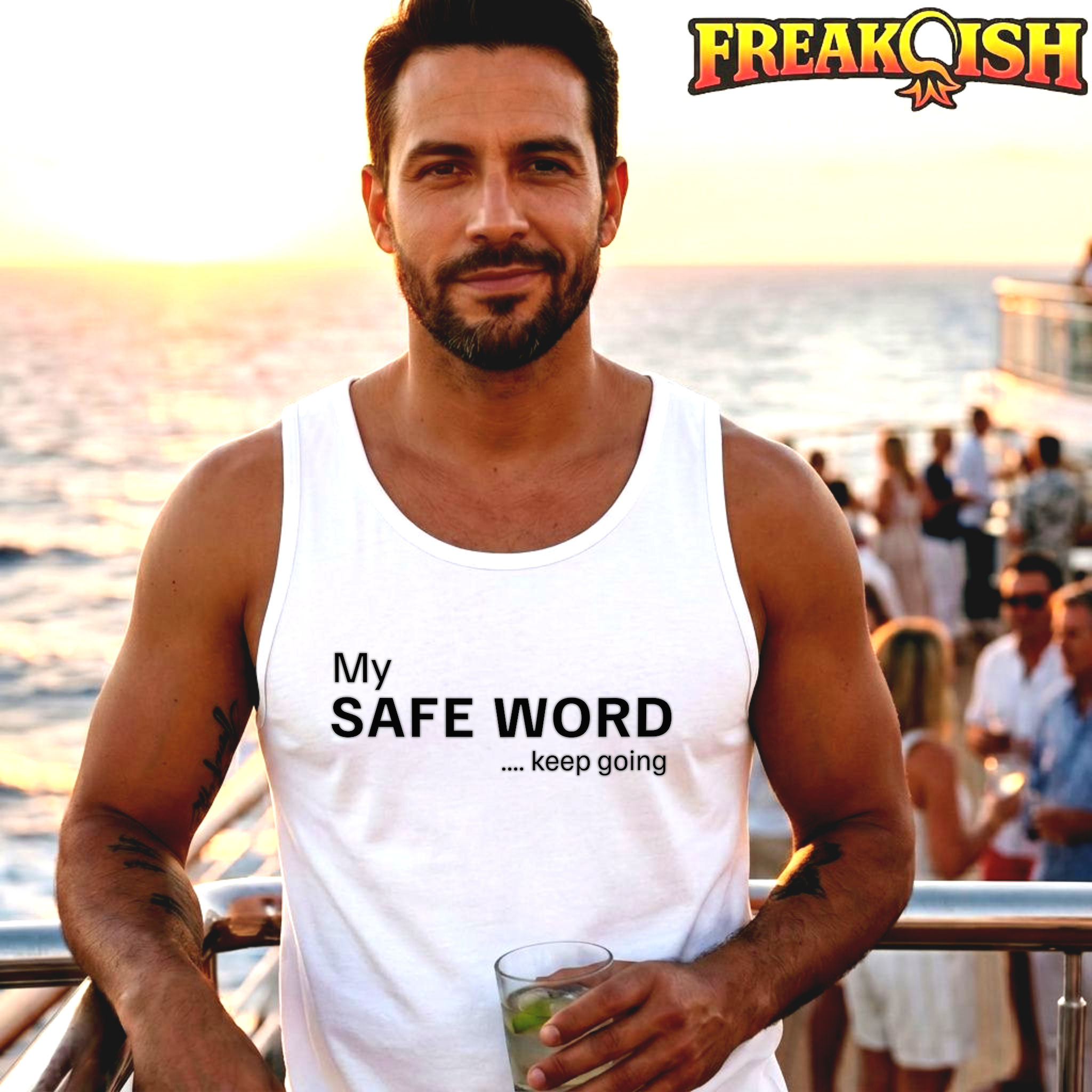 My Safe Word Men's Tank | FREAK-ISH