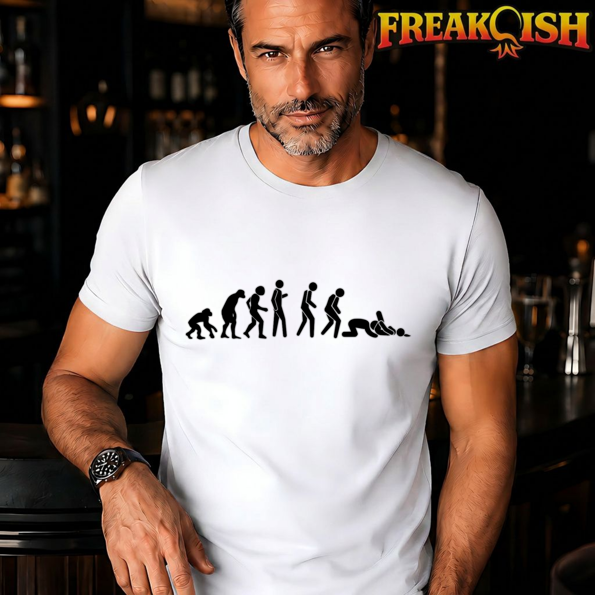Evolution of Man Unisex Tee | FREAK-ISH