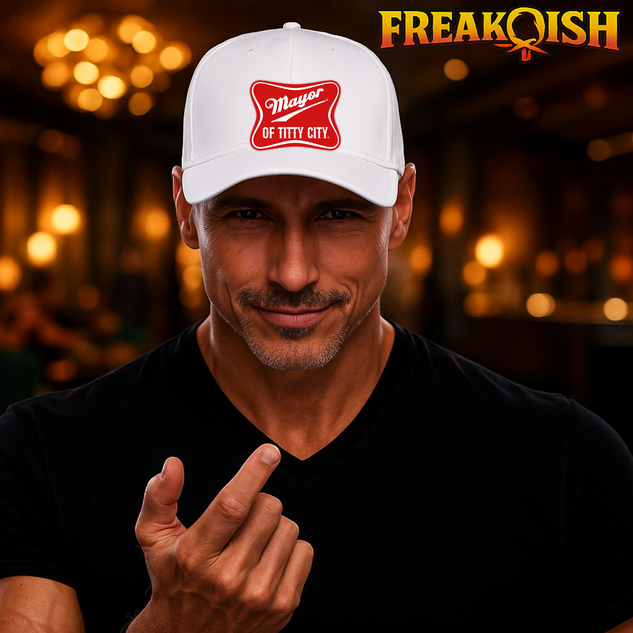 Mayor of Titty City Embroidered Hat | FREAK-ISH