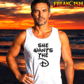 She Wants The D Men's Tank | FREAK-ISH