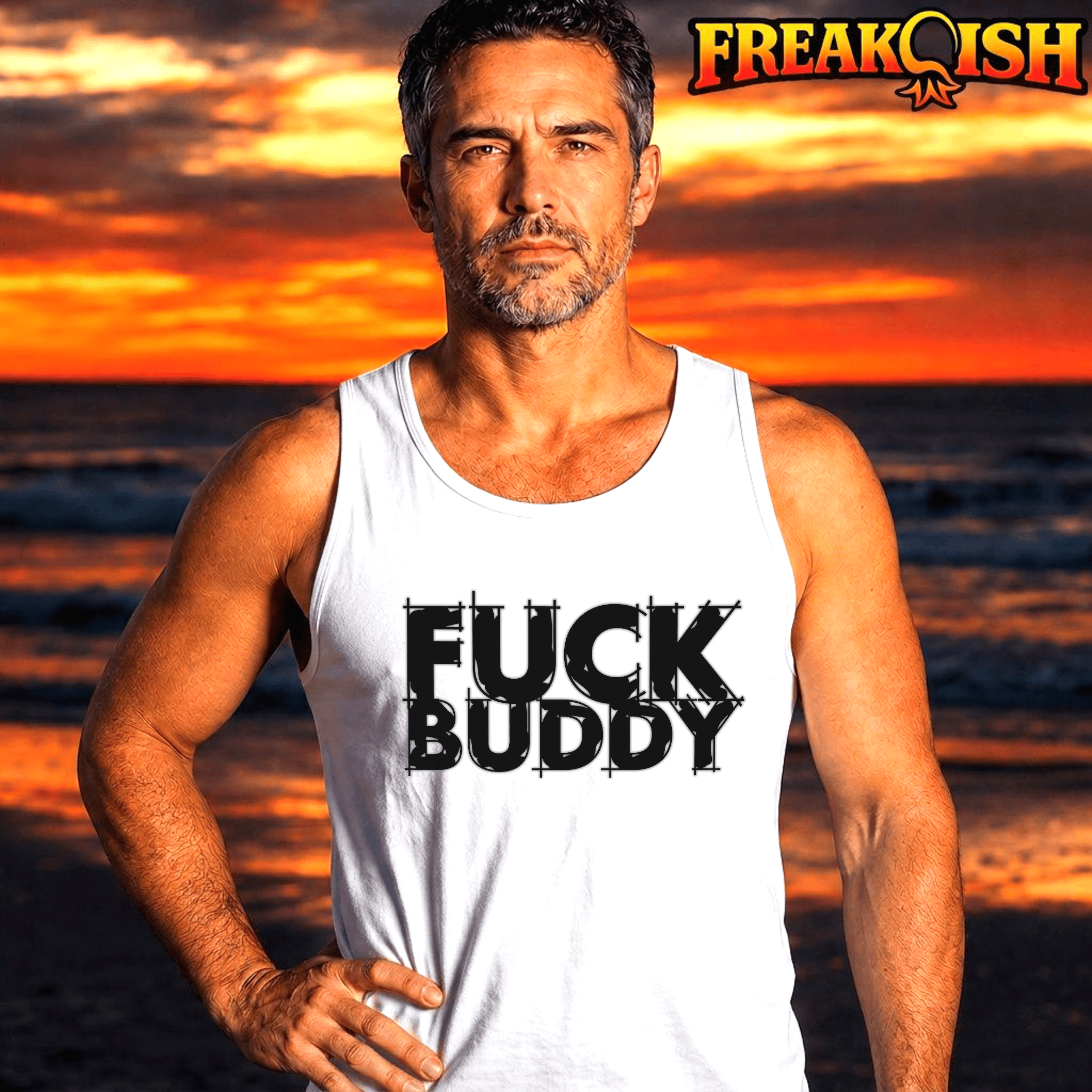 F*ck Buddy Men's Tank | FREAK-ISH