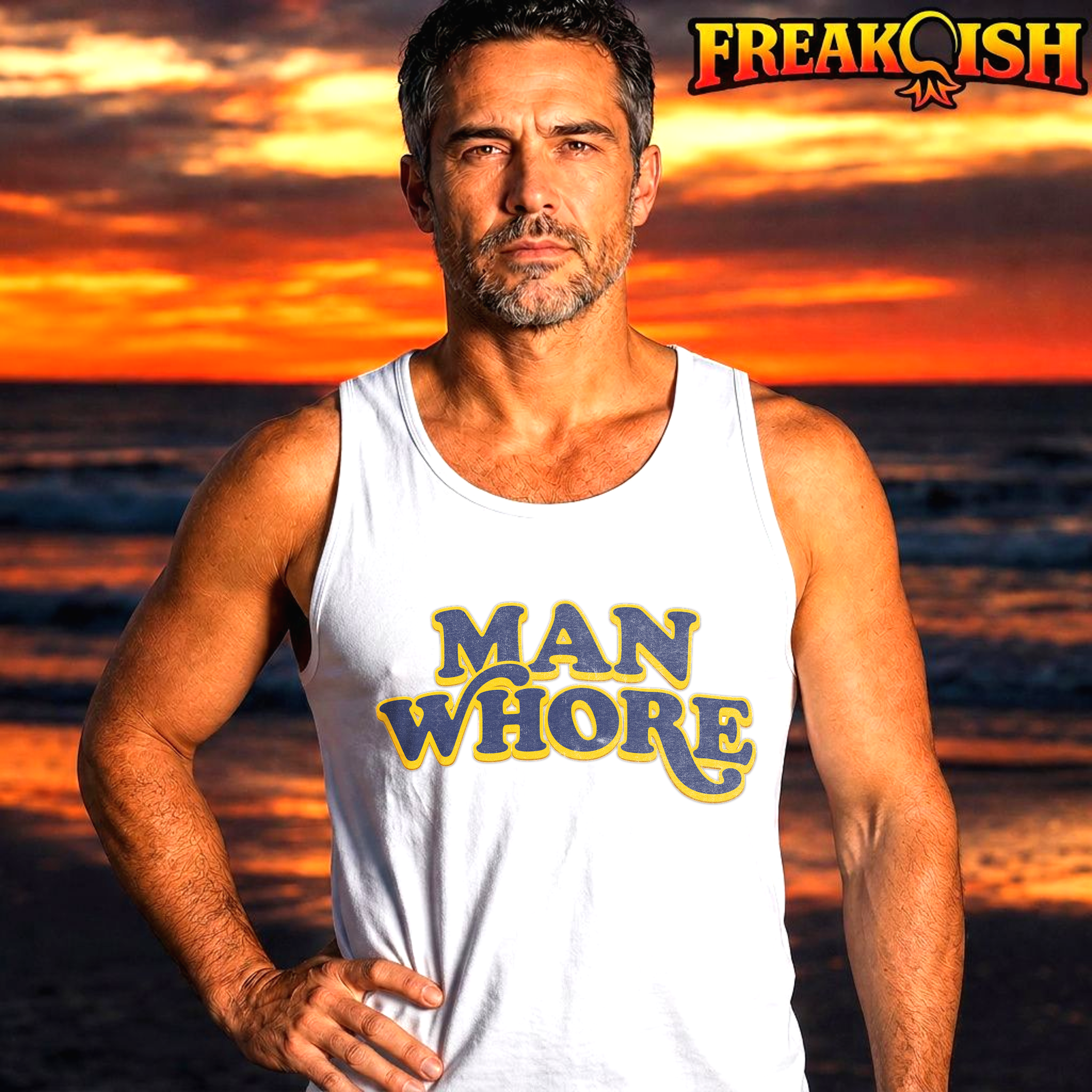 Man Whore Men's Tank | FREAK-ISH