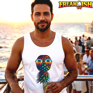 Tropicool Pineapple Men's Tank | FREAK-ISH