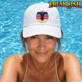 Retro Upside Down Pineapple Embroidered Hat | FREAK-ISH